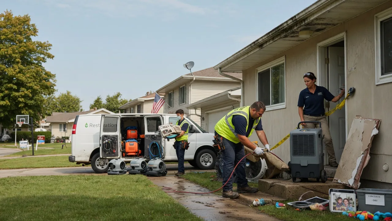 Water Damage Restoration in Mendon, MI near me